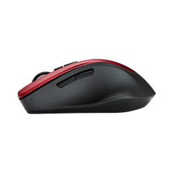 ASUS WT425/Ergonomická/Optická/Bezdrôtová USB/Červená