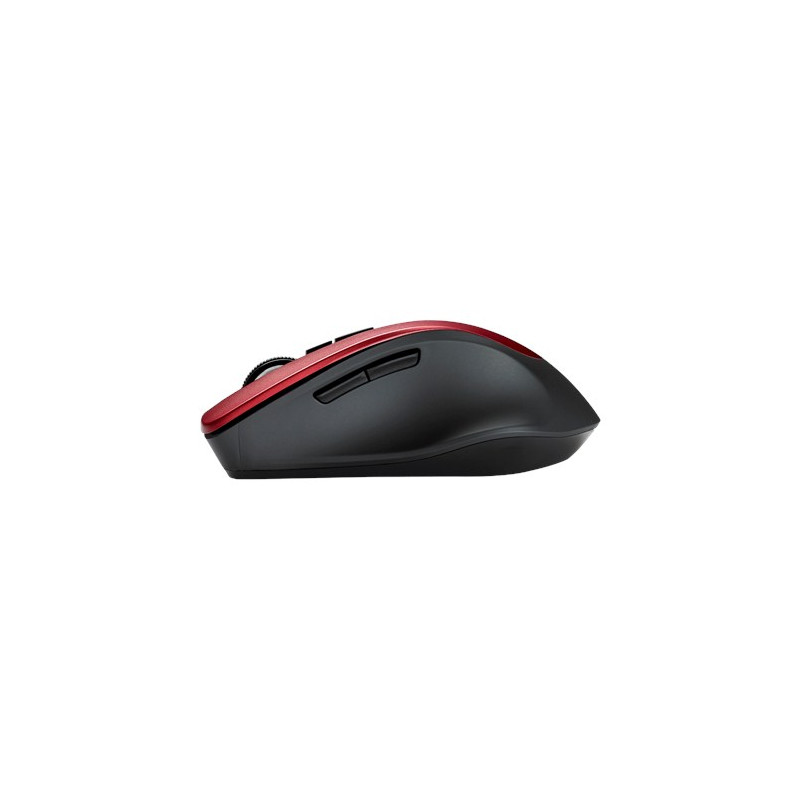 ASUS WT425/Ergonomická/Optická/Bezdrôtová USB/Červená