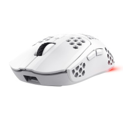 Trust Gaming GXT 929W Helox/Herná/Optická/Pre pravákov/4 800 DPI/Bezdrôtová USB/Biela