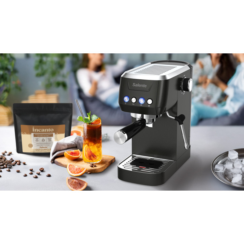 Salente Coffio, pákový kávovar, black-anthracite