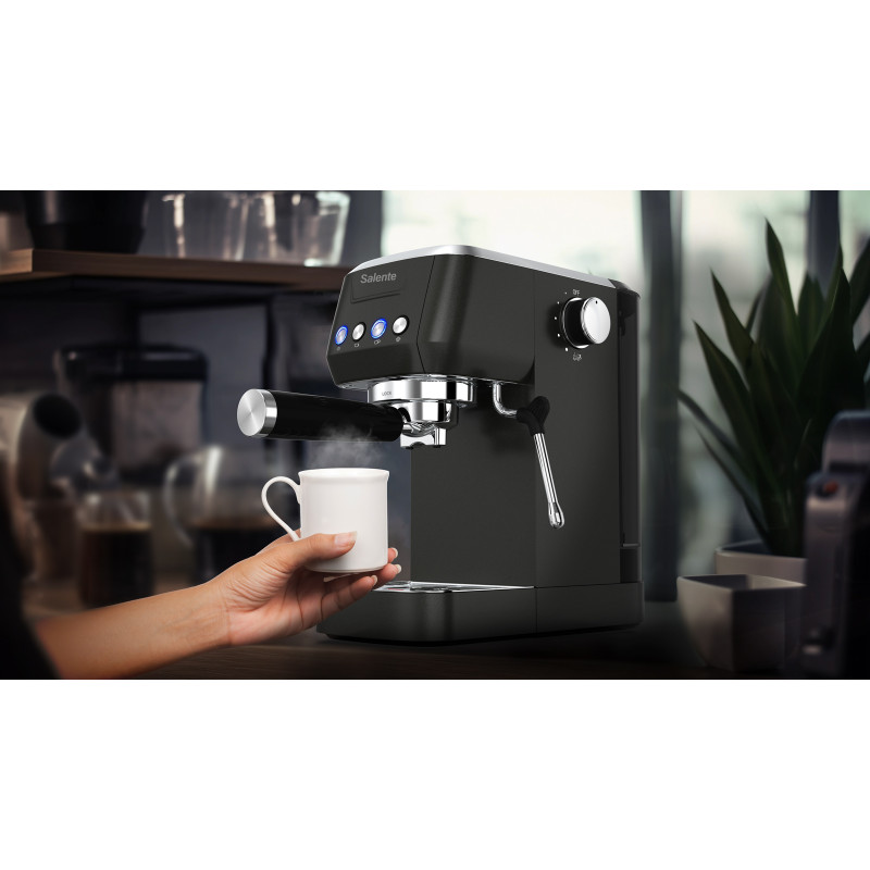Salente Coffio, pákový kávovar, black-anthracite
