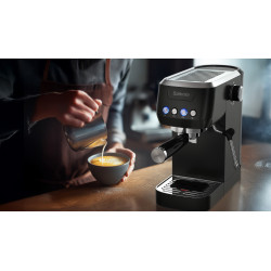 Salente Coffio, pákový kávovar, black-anthracite