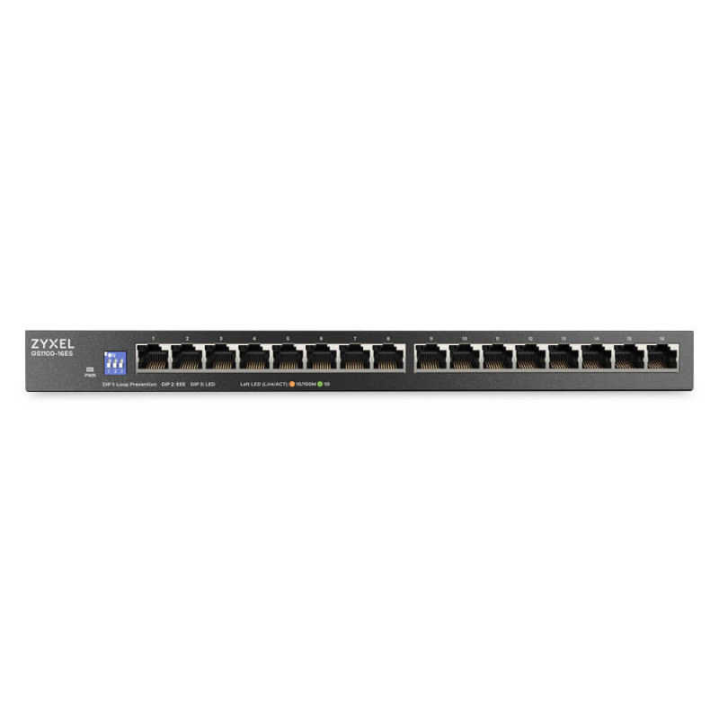 ZYXEL 16xGb unmanaged switch GS1100-16ES