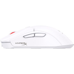 HyperX Pulsefire Haste 2 Mini/Herná/Optická/Pre pravákov/26 000 DPI/Drôtové/Bezdrôtové/Biela
