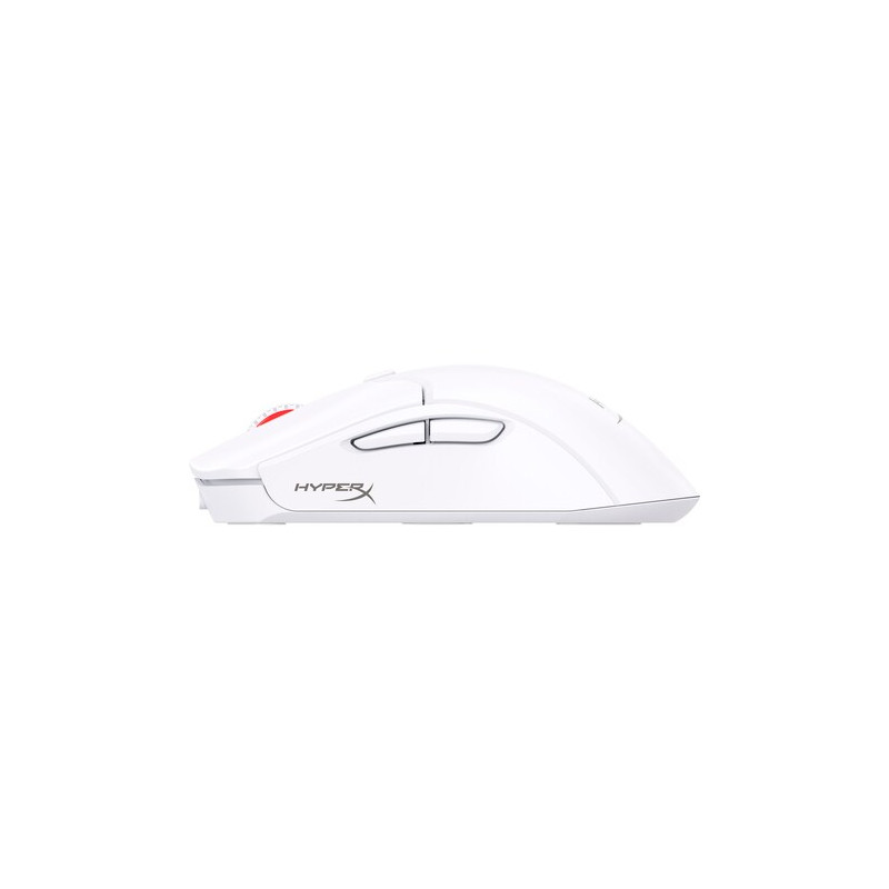 HyperX Pulsefire Haste 2 Mini/Herná/Optická/Pre pravákov/26 000 DPI/Drôtové/Bezdrôtové/Biela