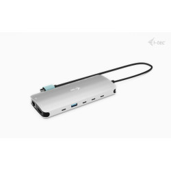 i-tec USB-C Metal Nano 3x Display Dock, 2x HDMI 1x USB-C video, Power Delivery 140W