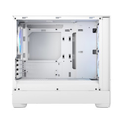 Fractal Design Pop Mini Air RGB White TG Clear Tint/Micro Tower/Transpar./White