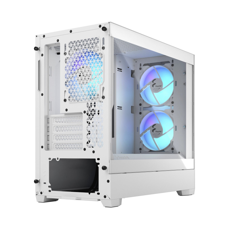 Fractal Design Pop Mini Air RGB White TG Clear Tint/Micro Tower/Transpar./White