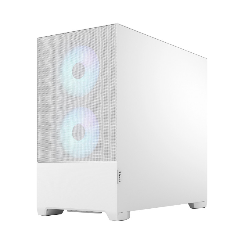 Fractal Design Pop Mini Air RGB White TG Clear Tint/Micro Tower/Transpar./White