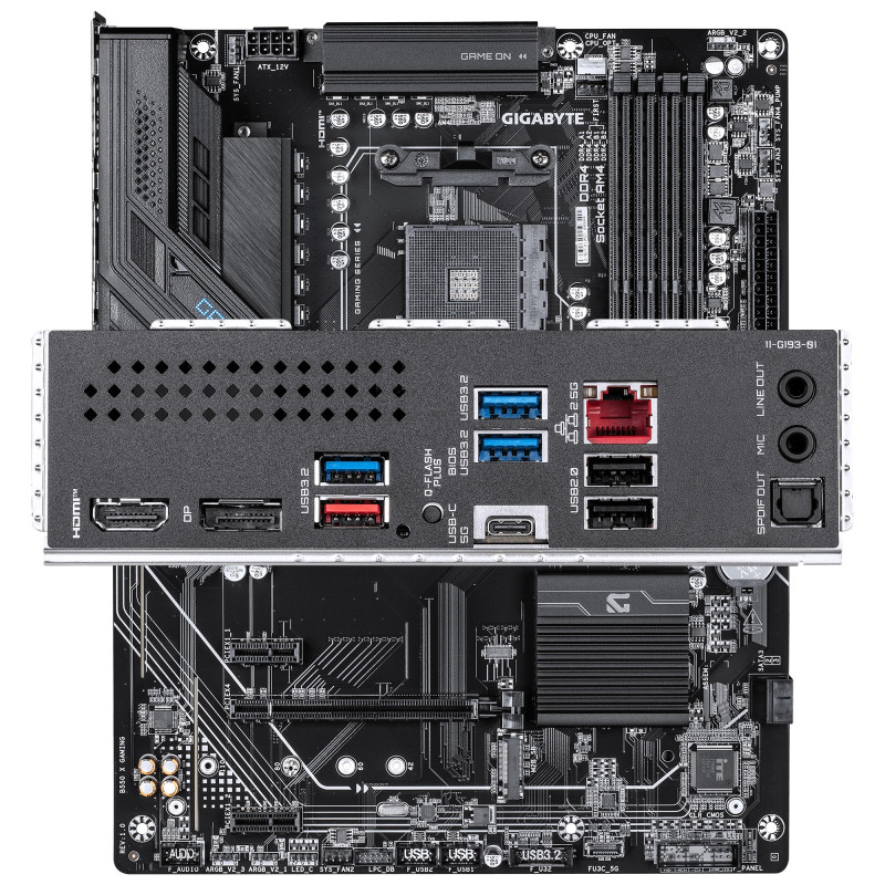 Gigabyte B550 X GAMING (Rev. 1.x)/AM4/ATX