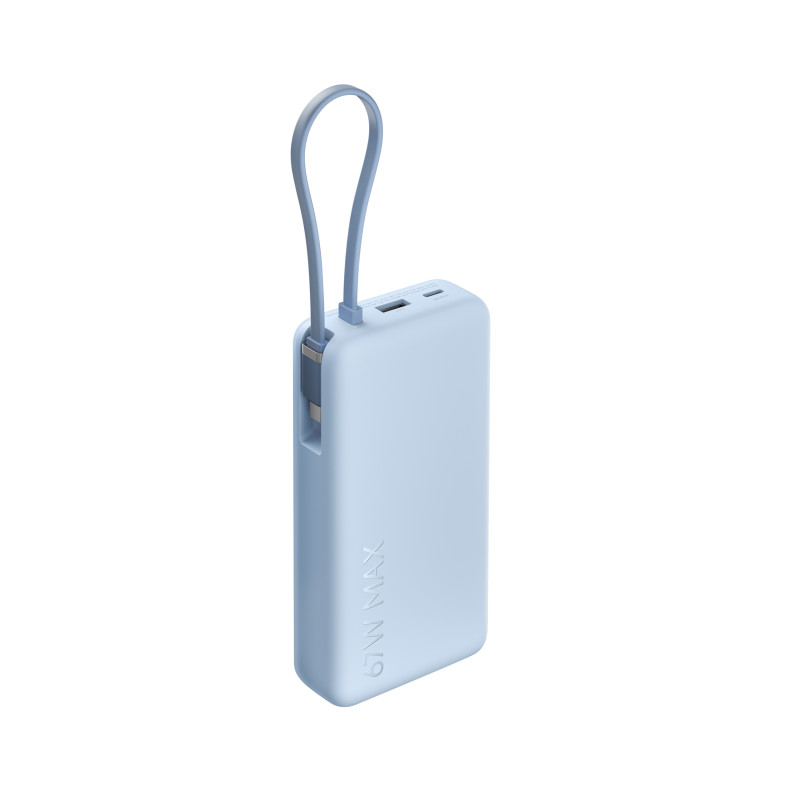 Xiaomi 67W Power Bank 20000 (Integrated Cable) Ice Blue