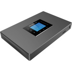 Grandstream UCM6301 VoIP PBX, 500 užív., 75 súb. hov., videokonf. 12úč., 1xFXO, 1xFXS port