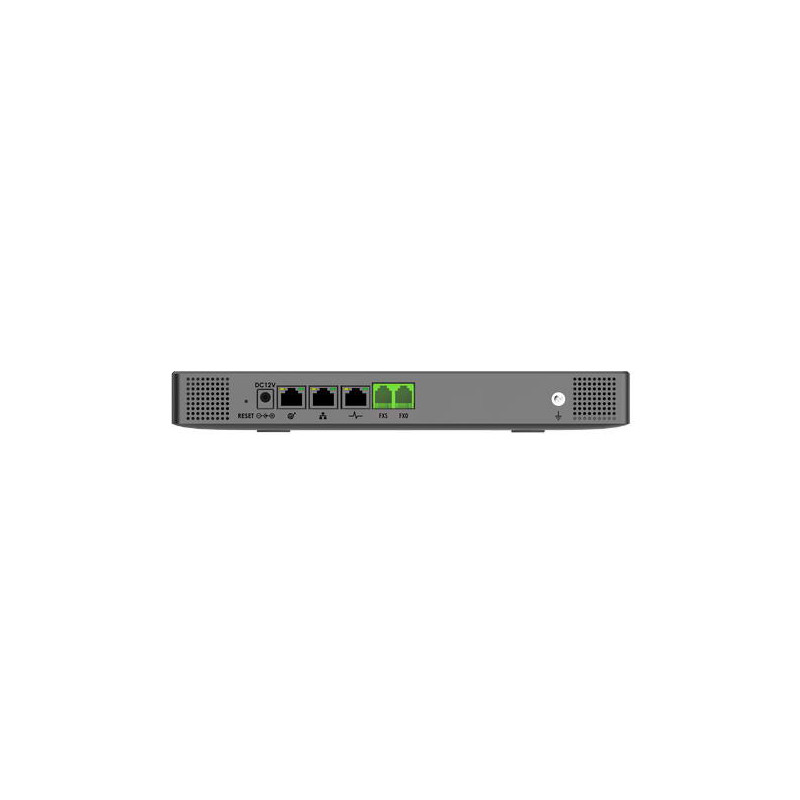Grandstream UCM6301 VoIP PBX, 500 užív., 75 súb. hov., videokonf. 12úč., 1xFXO, 1xFXS port