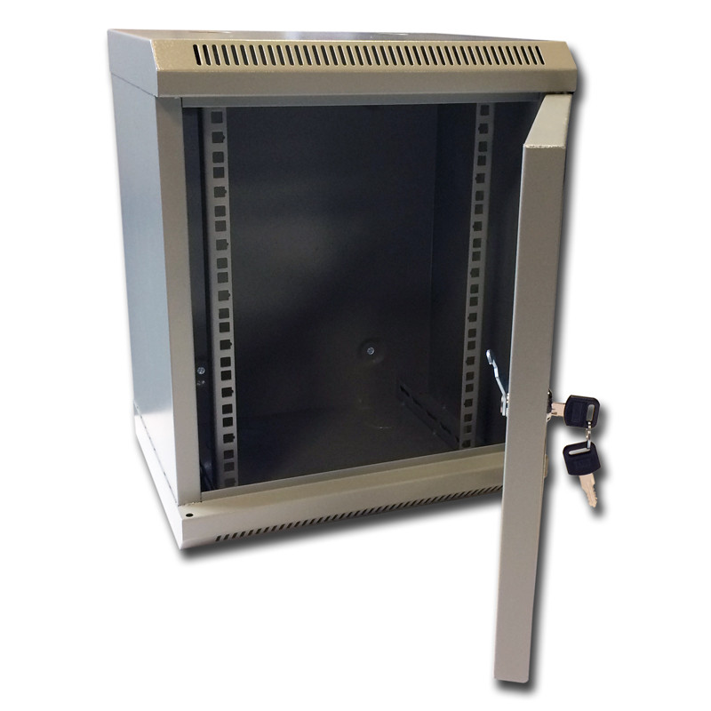 10'' rack jednodielny 9U/280 DATACOM šedý Skl.dv.