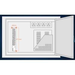 Tenda G0-8G-PoE Gigabit PoE Router MultiWAN, 3x GWAN/GLAN, 1x GWAN, 5x GLAN, 8x PoE 802.3af/at, VPN