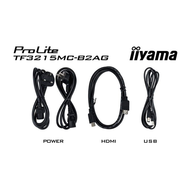 32'' iiyama TF3215MC-B2: FHD, 30P, VGA, HDMI, 24/7