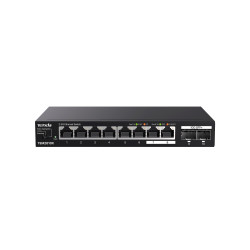 Tenda TEM2010X - Multi-gigabit switch, 8x 2.5G RJ45 + 2x 10G SFP+ port, MAC 16K, ochrana 6kV