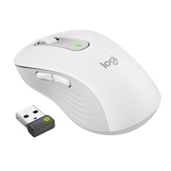 LOGITECH Signature M650 for Business/Kancelárska/Laserová/Pre pravákov/4 000 DPI/USB+BT/Biela