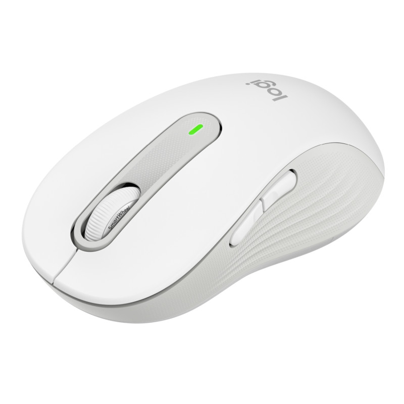 LOGITECH Signature M650 for Business/Kancelárska/Laserová/Pre pravákov/4 000 DPI/USB+BT/Biela
