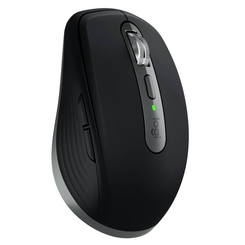 LOGITECH OEM - LOGITECH MX Anywhere 3S/Kancelárska/Laserová/Pre pravákov/8 000 DPI/USB+BT/Grafitová