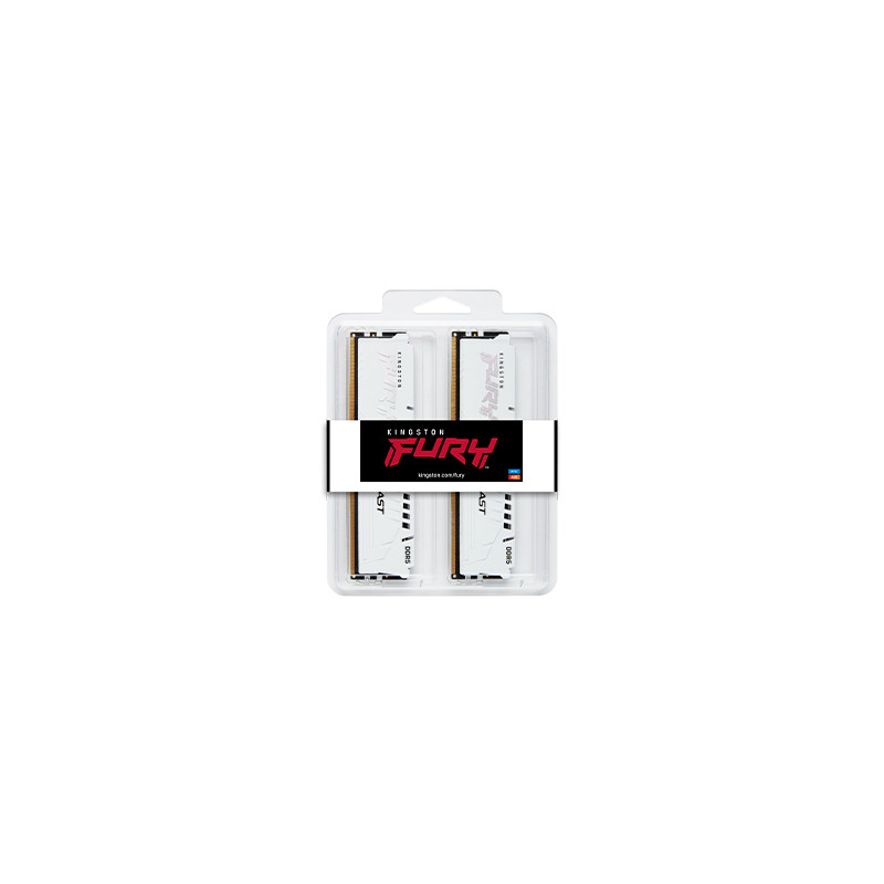 Kingston FURY Beast White/DDR5/32GB/5600MHz/CL40/2x16GB/White