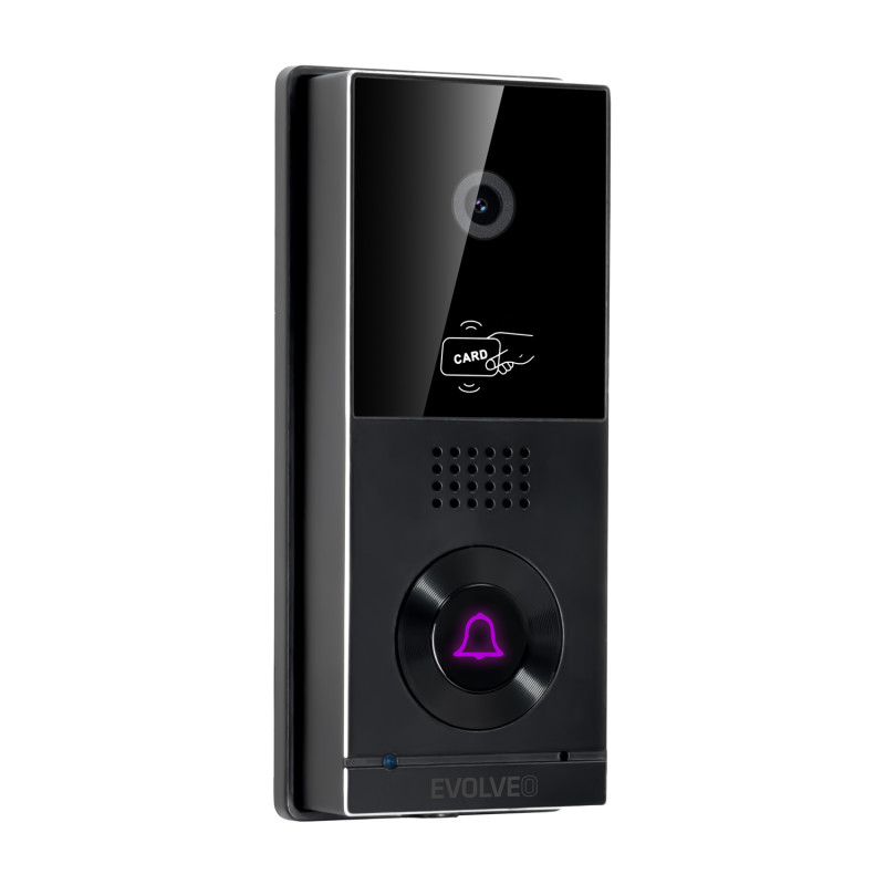EVOLVEO DoorPhone AHD10, Sada domáceho WiFi videotelefónu s ovládaním dverí a RFID, černý 10'' monito