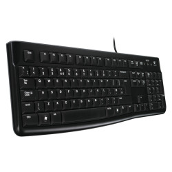 Logitech K120/Drôtová USB/ CZ- SK layout/Čierna