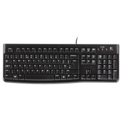 Logitech K120/Drôtová USB/ CZ- SK layout/Čierna