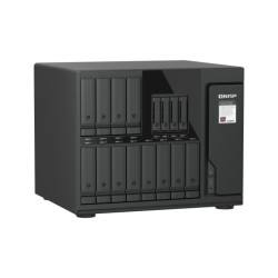 QNAP TVS-h1677AX-R5-16G (AMD Ryzen 5, ZFS, 16GB DDR5 RAM, 12x 3,5'' + 4x 2,5'', 2x 2,5GbE, 2x 10GbE)