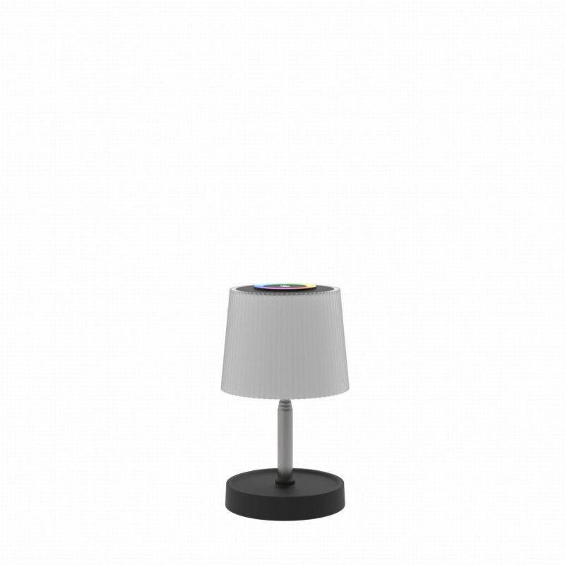 FELLOWES - Platinet PTL45RGB stolná LED lampa stmievateľná, dotykové ovládanie, integrovaná batéria 1200mAh, čierny