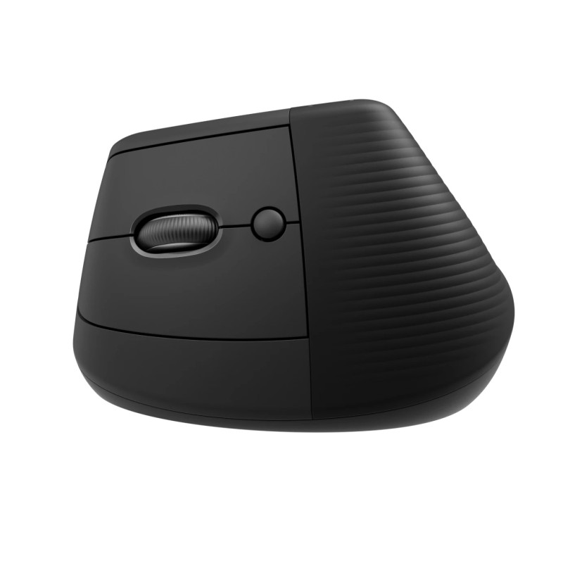 LOGITECH OEM - Logitech Lift/Vertikálna/Optická/Pre ľavákov/4 000 DPI/USB+BT/Grafitová