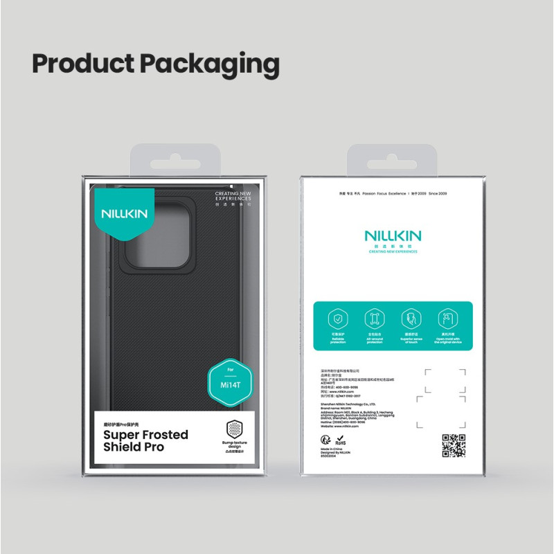 Nillkin Super Frosted PRO Zadný Kryt pre Xiaomi 14T Black