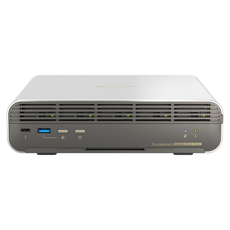 QNAP TBS-h574TX-i5U-16G (10core, 16GB RAM, 5x E1.S/M.2 slot, 1x 2,5GbE, 1x 10GbE, 2x Thunderbolt 4)
