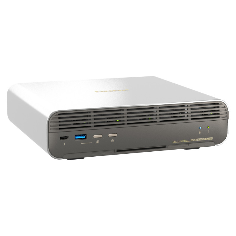 QNAP TBS-h574TX-i5U-16G (10core, 16GB RAM, 5x E1.S/M.2 slot, 1x 2,5GbE, 1x 10GbE, 2x Thunderbolt 4)