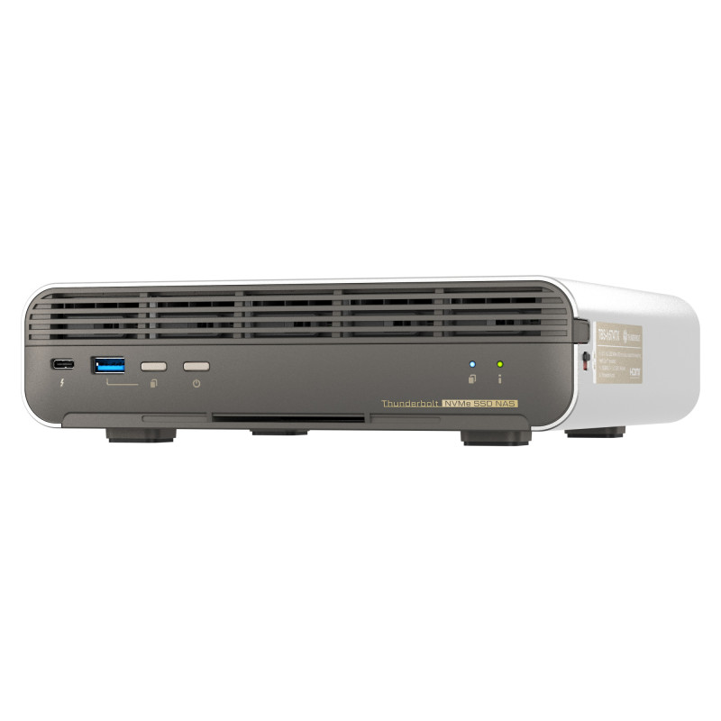 QNAP TBS-h574TX-i5U-16G (10core, 16GB RAM, 5x E1.S/M.2 slot, 1x 2,5GbE, 1x 10GbE, 2x Thunderbolt 4)