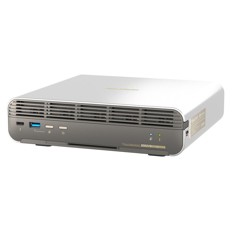 QNAP TBS-h574TX-i5U-16G (10core, 16GB RAM, 5x E1.S/M.2 slot, 1x 2,5GbE, 1x 10GbE, 2x Thunderbolt 4)