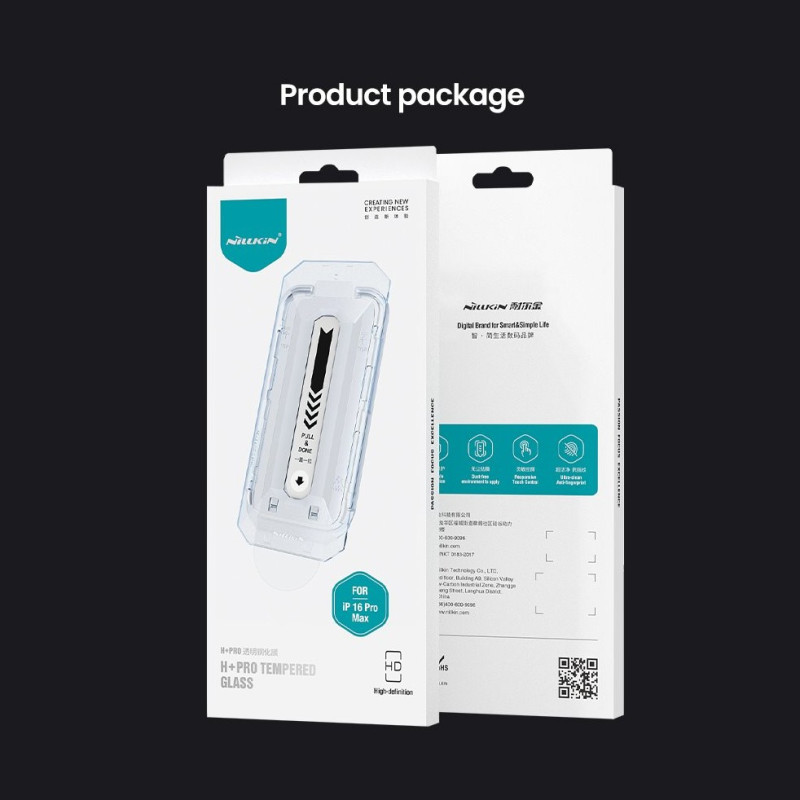 Nillkin Tvrdené Sklo 0.2mm H+ PRE 2.5D pre Apple iPhone 16 Pre Max