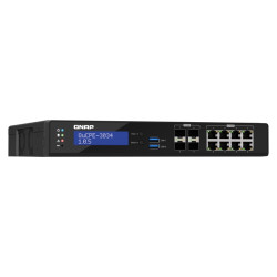 QNAP NVPE zariadenia QuCPE-3034-C3758R-16G (4core C3758R 2,4GHz, 16GB RAM, 2xM.2, 8x2,5GbE,4x10G SFP+)