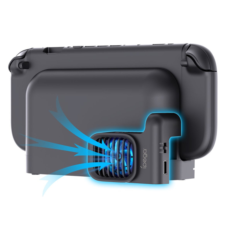 NONAME - iPega SW2206 Prídavné Chladenie pre Nabíjaciu Stanicu Nintendo Switch 2 Black