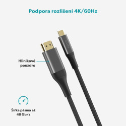 Epico UltraLink HDMI to USB-C 8K/60Hz 2m kábel EC65