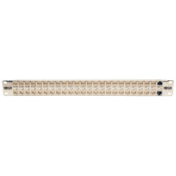 EATON - Patch panel priechodný STP tienený pre montáž do racku 1U, 48x Cat6a, RJ45 Ethernet