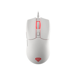 Genesis herná optická myš KRYPTON 750/RGB/8000 DPI/Herná/Optická/8 000 DPI/Drôtová USB/Biela