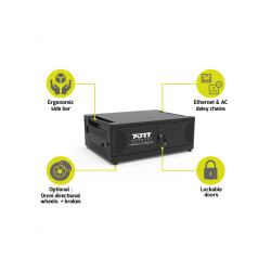NONAME - PORT CONNECT CHARGING CABINET 6 Notebooks USB-C, čierny