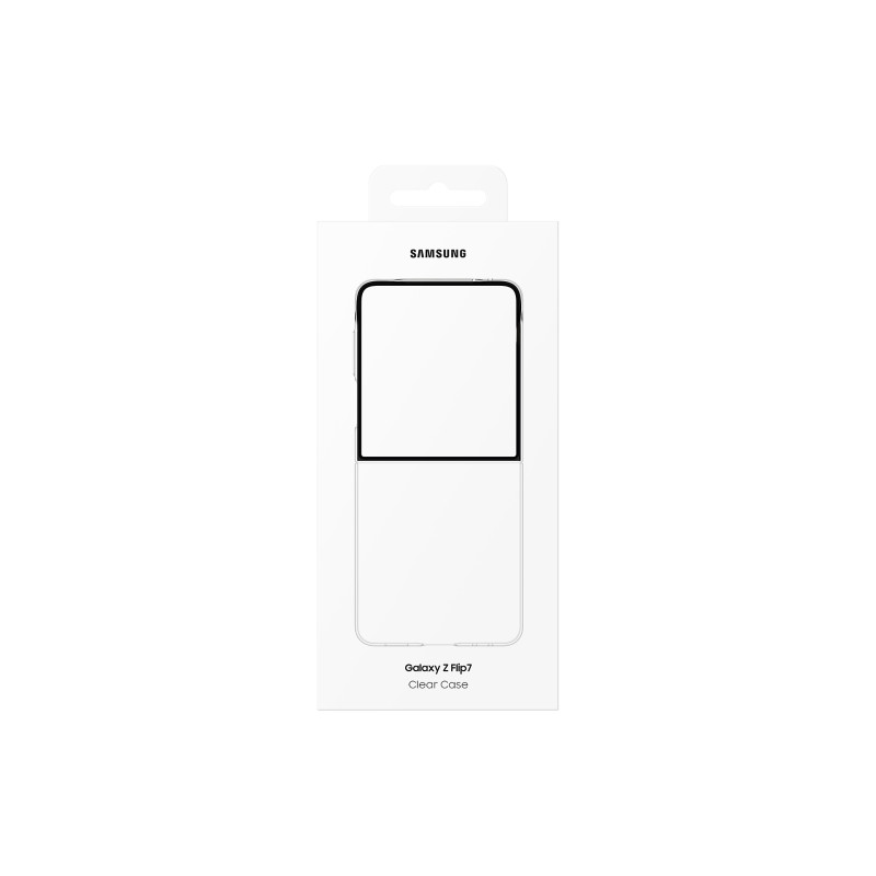 Samsung Priehľadný zadný kryt Flip7 Transparent