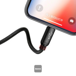 NONAME - Baseus dátový kábel 3v1 microUSB+Lightning+USB-C 1,2m 3,5A