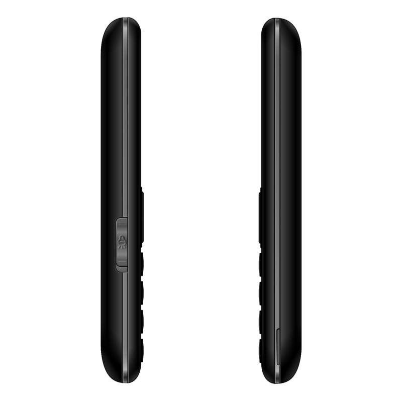 EVOLVEO EasyPhone XS, mobilný telefón pre seniorov, čierny