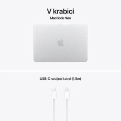 APPLE - MacBook Neo 13'' A18P 6C CPU/5C GPU/8G/256/SK/SLV