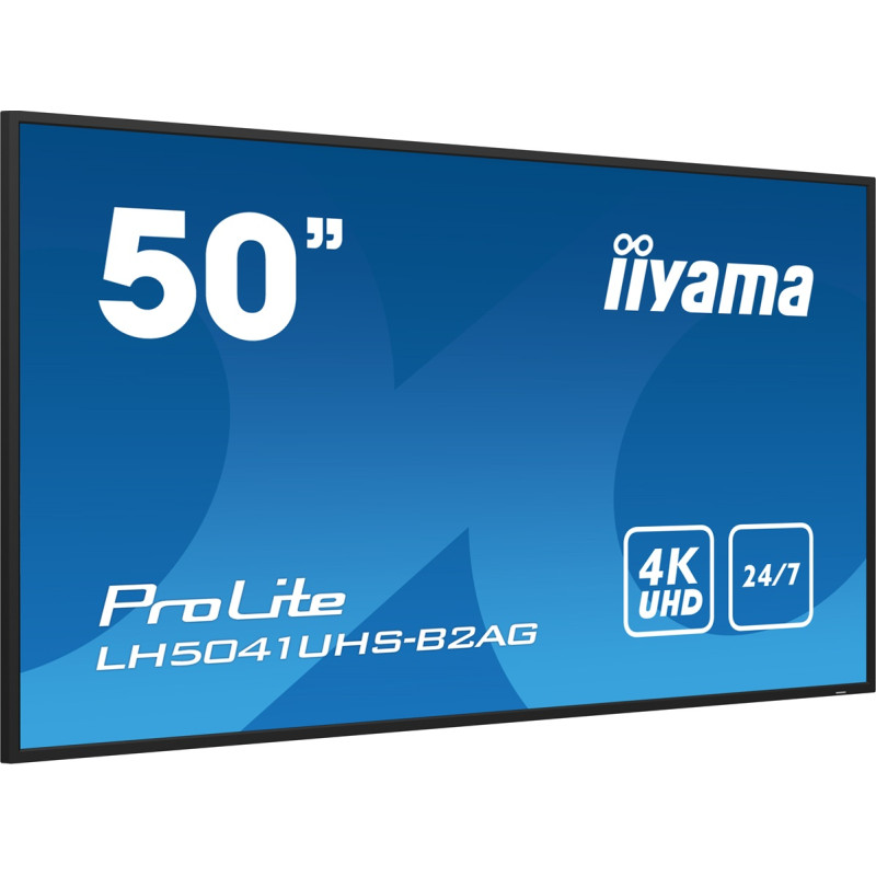 50'' iiyama LH5041UHS-B2AG:VA,4K UHD,3xHDMI