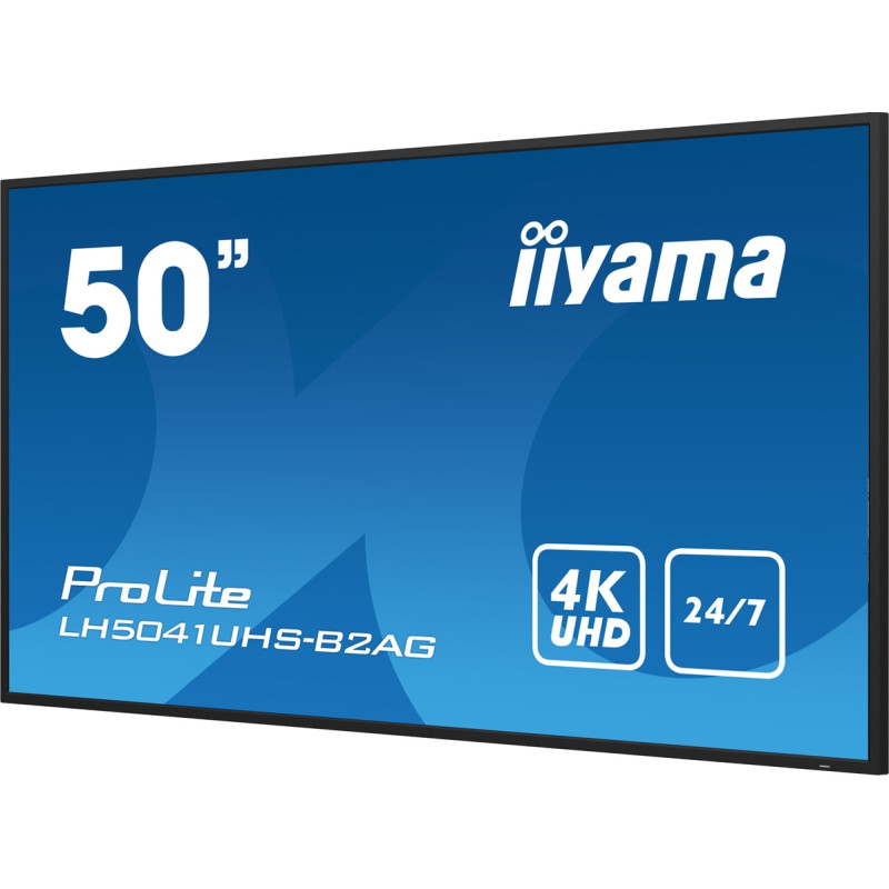 50'' iiyama LH5041UHS-B2AG:VA,4K UHD,3xHDMI