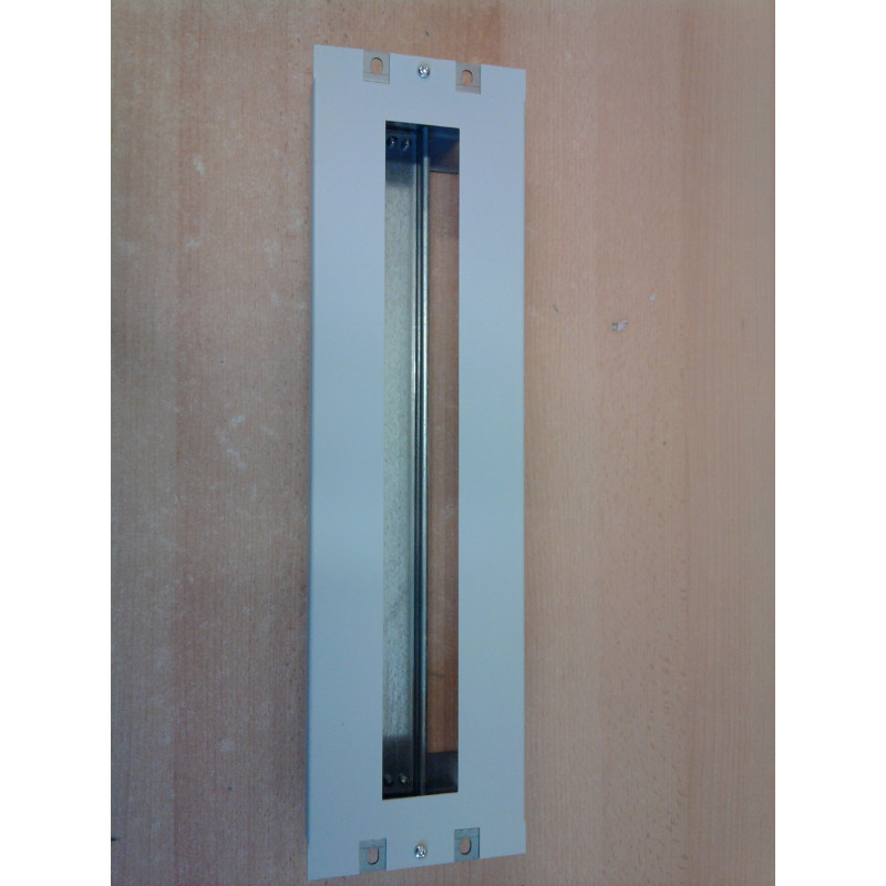 TRITON - 19'' inštalačný panel s DIN lištou 3U sivá